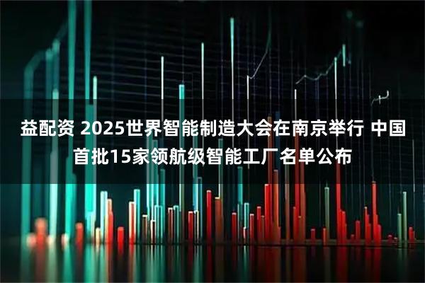 益配资 2025世界智能制造大会在南京举行 中国首批15家领航级智能工厂名单公布