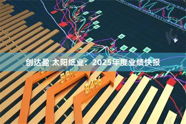 创达盈 太阳纸业：2025年度业绩快报