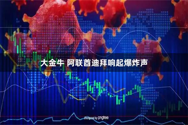 大金牛 阿联酋迪拜响起爆炸声