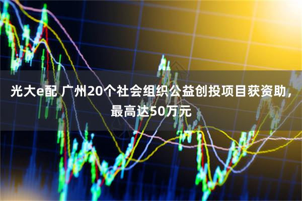 光大e配 广州20个社会组织公益创投项目获资助,最高达50万元